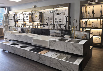 Kitcehn & Bath Boutique Showroom at Penstan Supply INdiana PA
