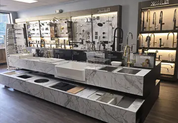 Kitcehn & Bath Boutique Showroom at Penstan Supply INdiana PA