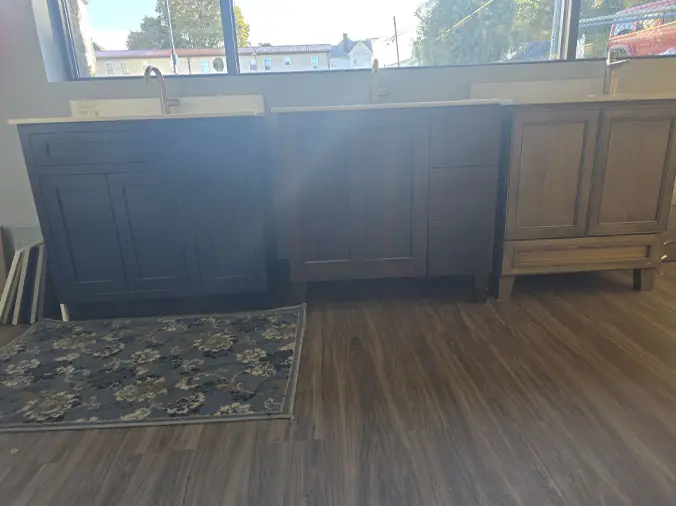 Bathroom vanities in the Penstan Indiana, PA Kithcen & Bath Boutique